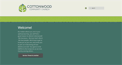 Desktop Screenshot of cottonwoodcommunity.org